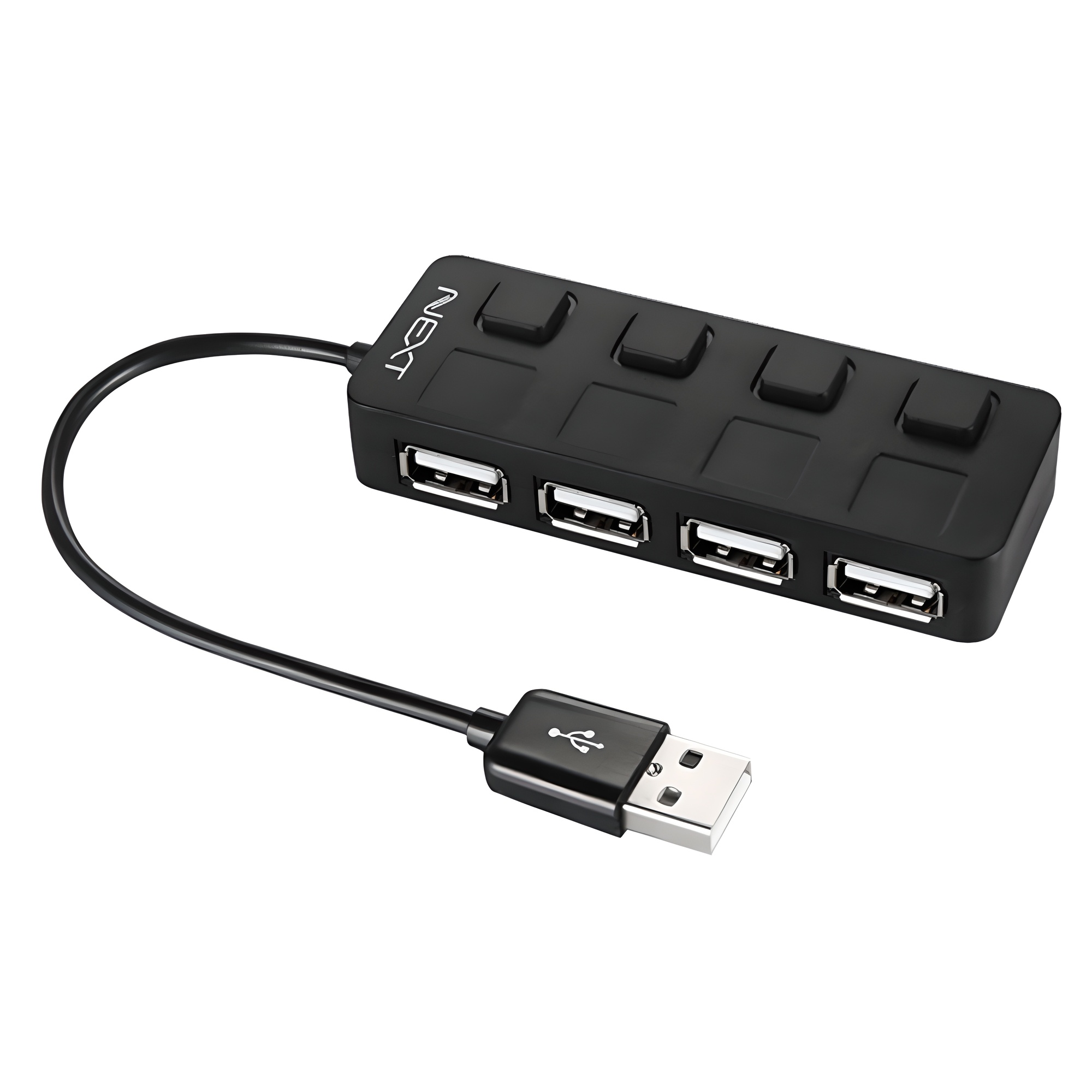 넥스트유 USB 2.0 4Port 무전원허브 NEXT-204UH NEW
